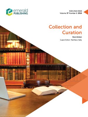 cover image of Collection and Curation, Volume 37, Number 2